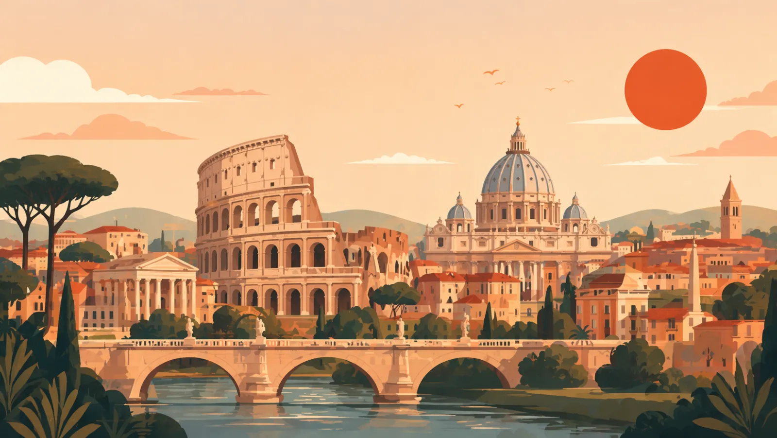 Italy eSIM destination guide illustration