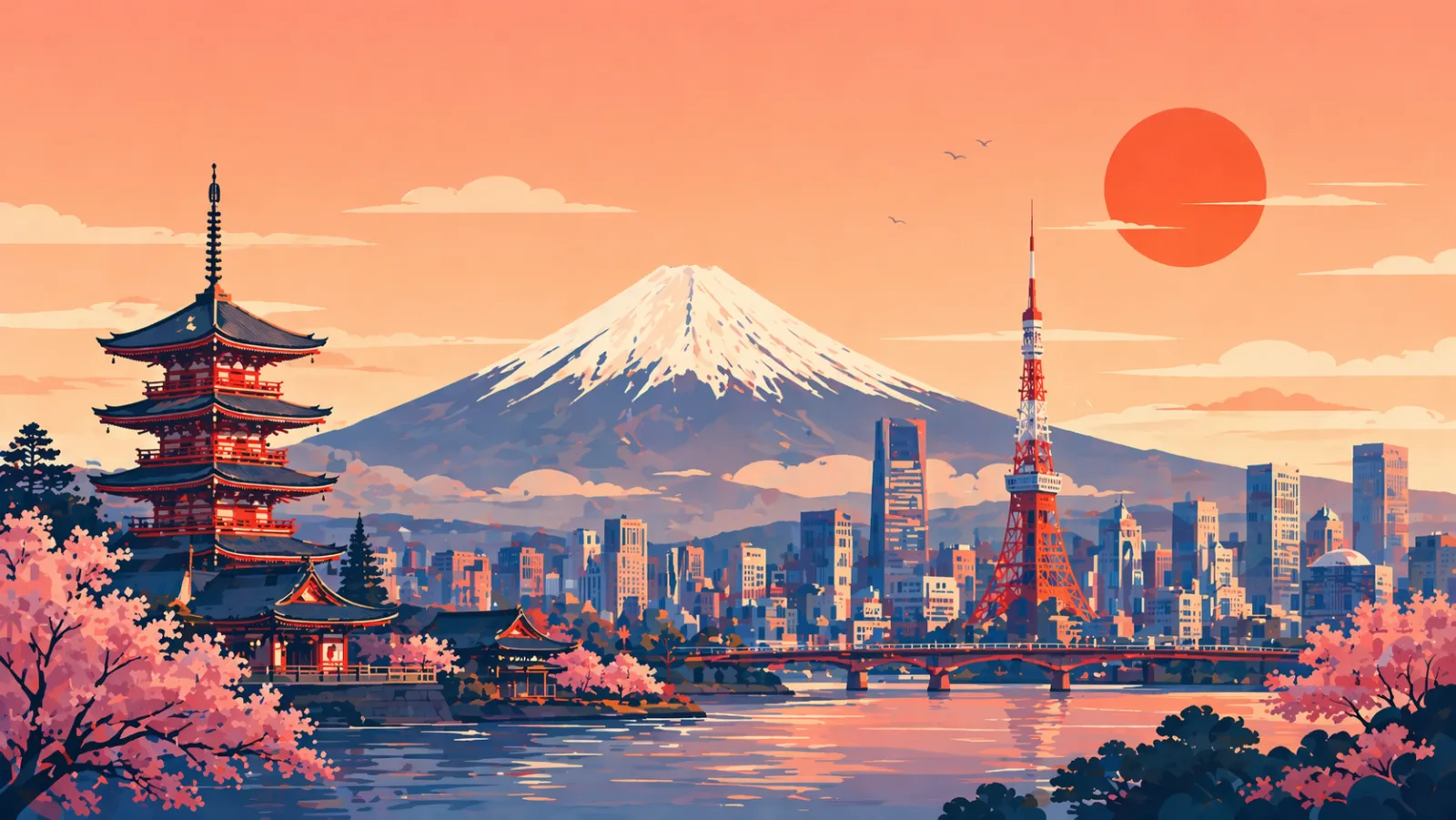 Japan eSIM destination guide illustration